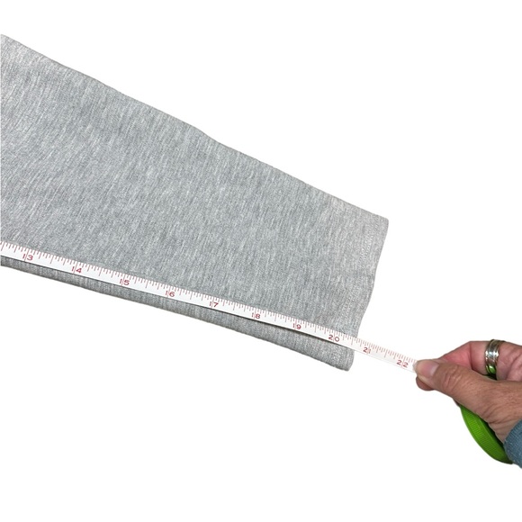 Soft Surroundings High Waisted Light Gray Leggings - Picture 7 of 10